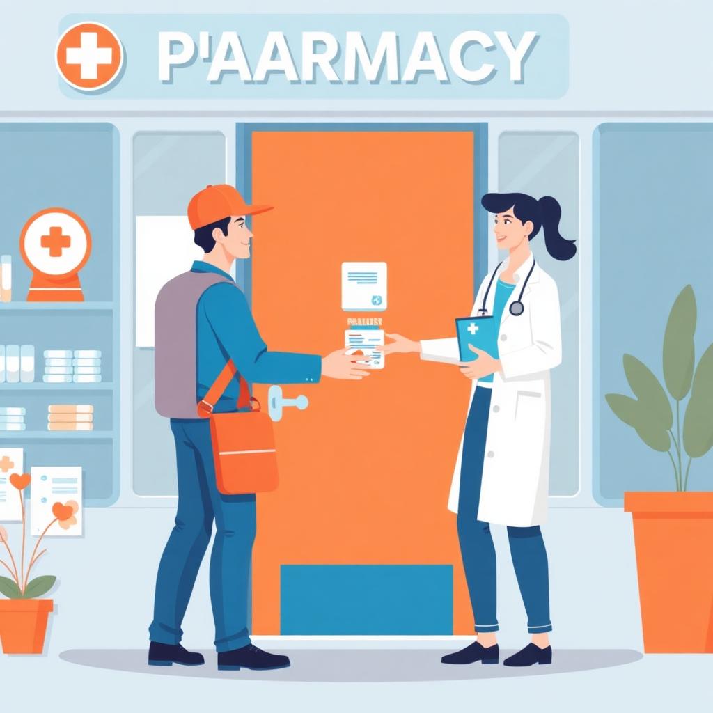 Pharmacy Delivery with Druppa — medication, discreetly delivered